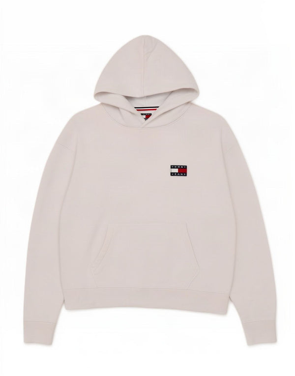 Tommy Hilfiger ženska prevelika majica s kapuljačom UK 10 Mala bijela