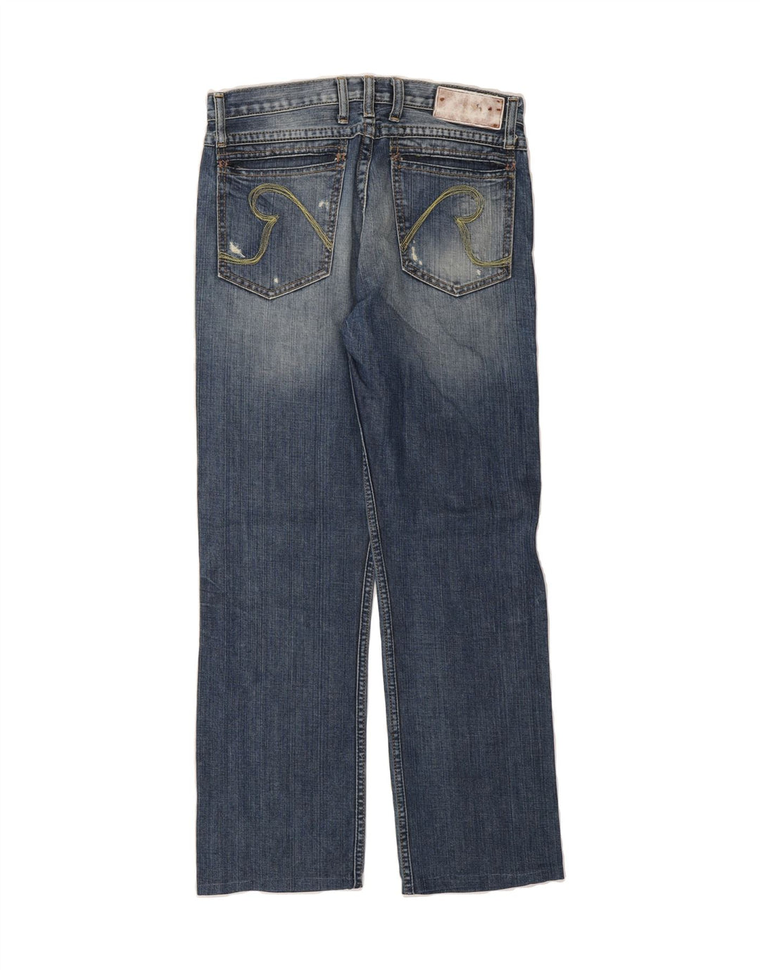 REPLAY Mens Straight Jeans W31 L29 Blue Cotton Vintage Replay and Second-Hand Replay from Messina Hembry 