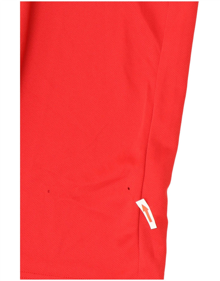 Adidas muška Aeroready majica kratkih rukava srednje crvene boje od poliestera