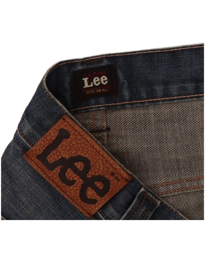 LEE Boys Distressed Slim Jeans 11-12 Years W26 L30 Plavi pamuk