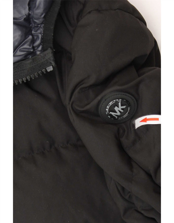 Michael Kors muška podstavljena jakna s kapuljačom UK 40 Large Black Polyester
