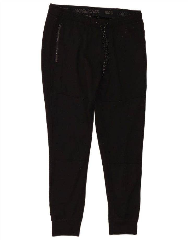 Jack & Jones muške trenirke Hlače Joggers Veliki crni poliester