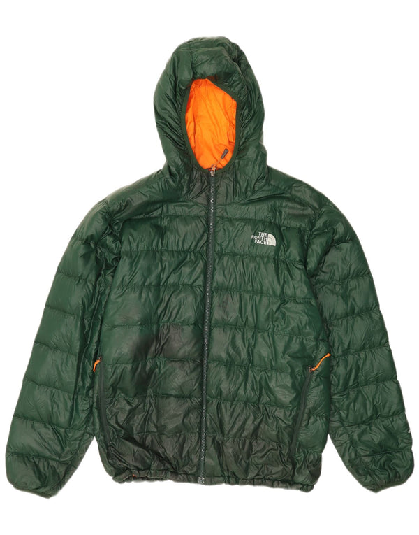 The North Face muška podstavljena jakna s kapuljačom UK 42 XL od zelenog najlona