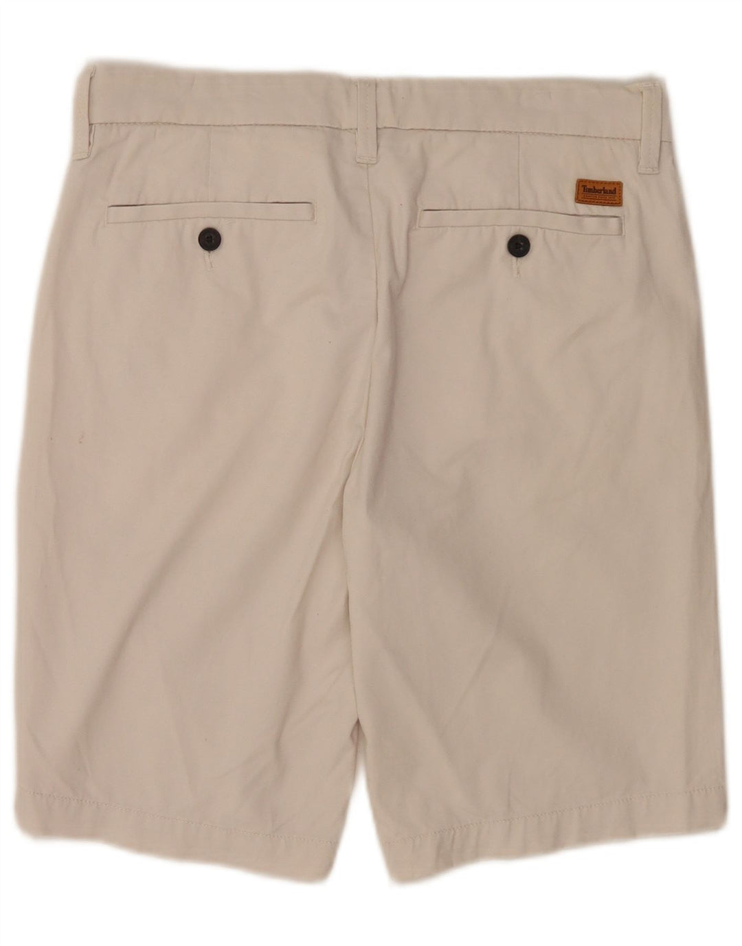 Timberland muške chino kratke hlače W29 srednje bijele boje pamuka