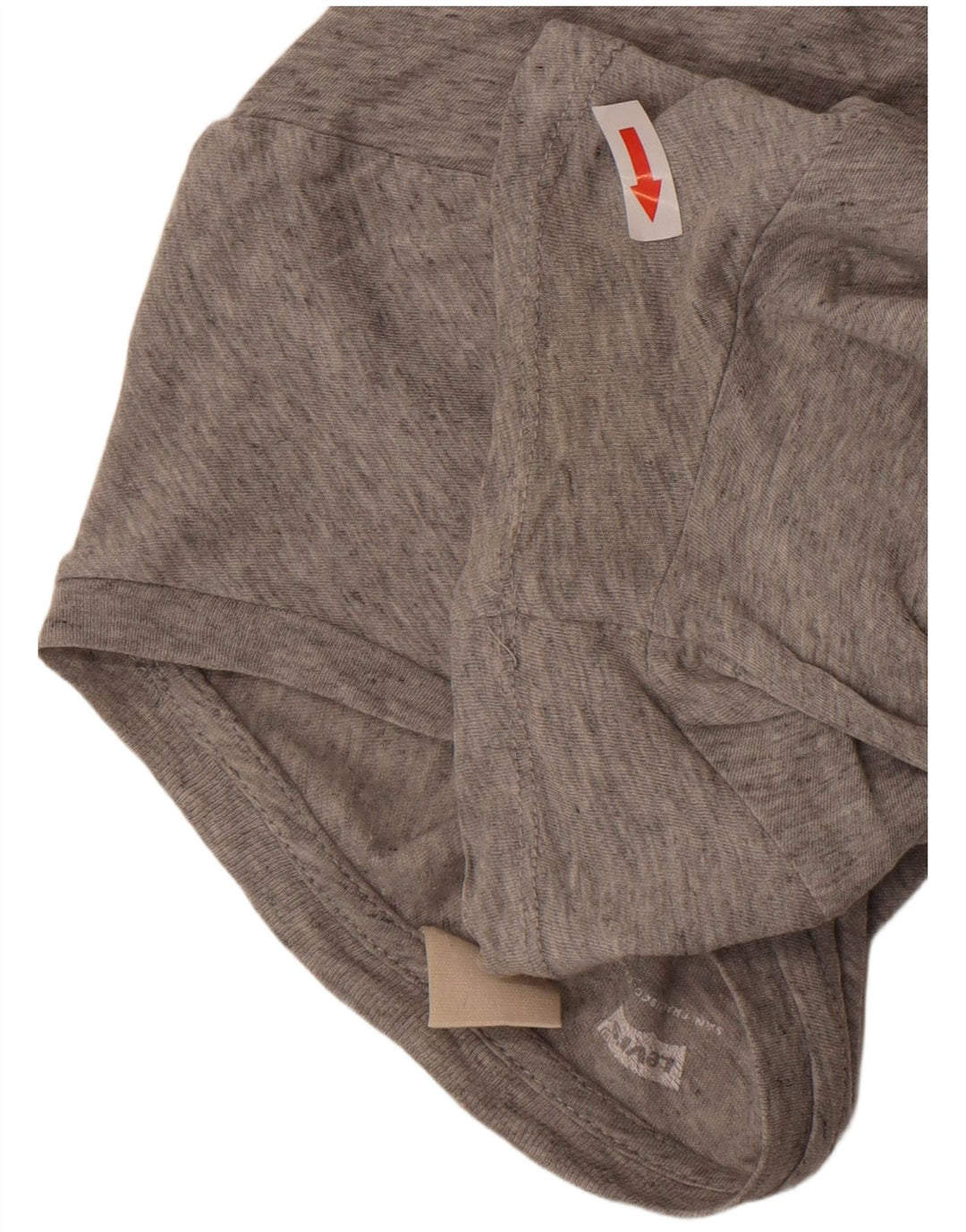 Levi's ženska majica kratkih rukava s grafičkim motivima, UK 12, srednje sivi flekasti pamuk