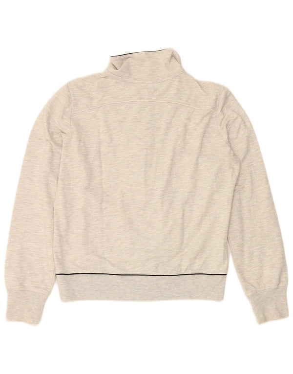 CHAMPION Ženska gornja jakna kratke trenirke UK 14 Veliki sivi flekasti pamuk