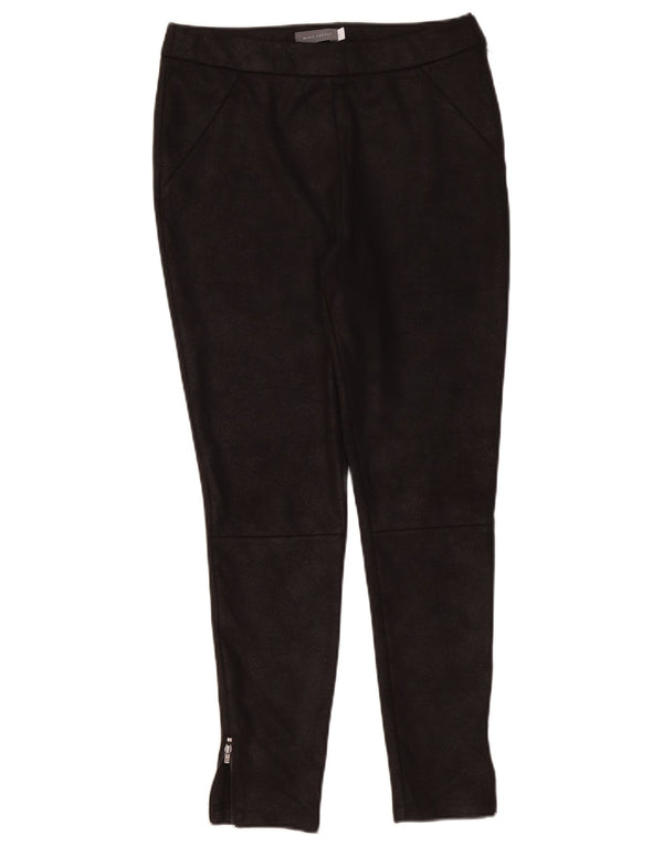 MINT VELVET Womens Skinny Trousers UK 12 Medium W30 L27 Black Polyester
