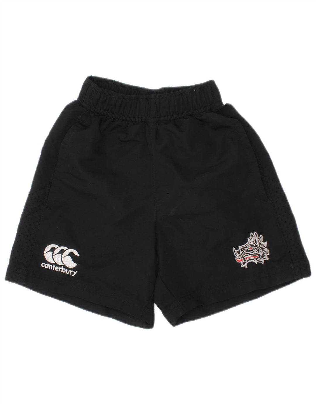 Canterbury Boys Graphic Sport Shorts 3-4 Years Black