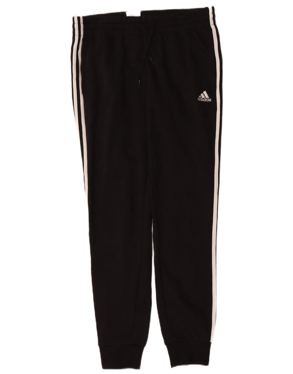 Adidas Ženska trenirka Hlače Joggers UK 12/14 Srednje crni pamuk