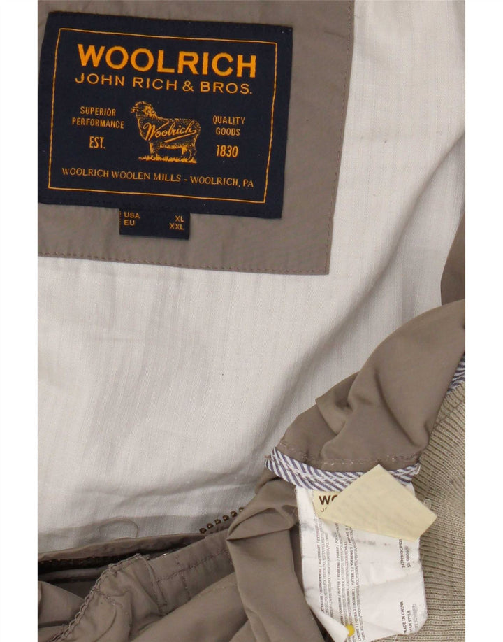 Woolrich muška bomber jakna UK 42 XL bež poliester