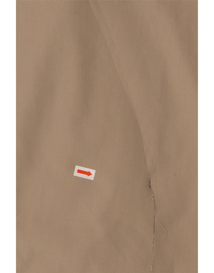 VINTAGE ženski preveliki kaput od umjetnog krzna EU 40 srednje bež poliester