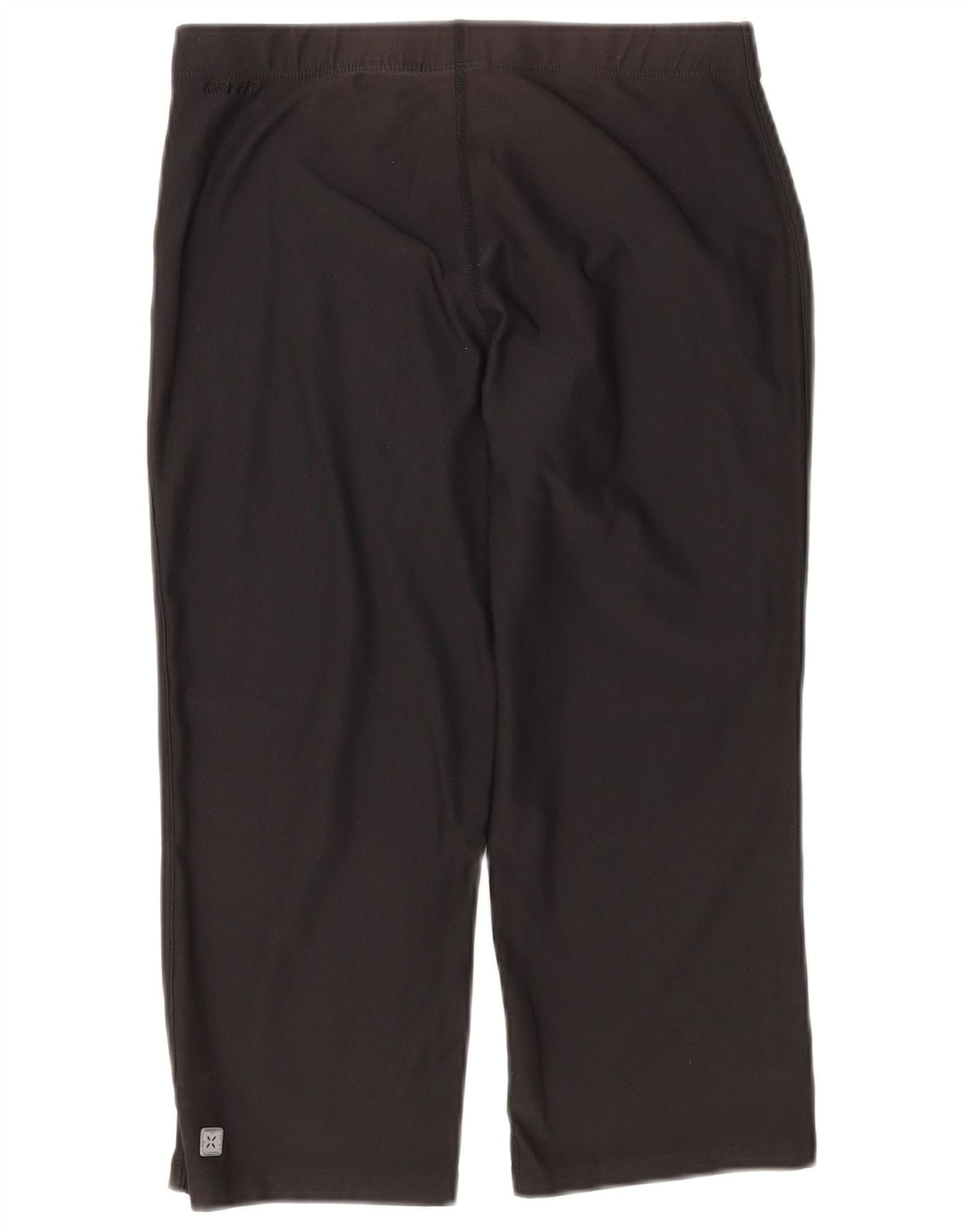 NIKE Ženske Dri Fit Capri Trenirke Hlače UK 10/12 srednje crne