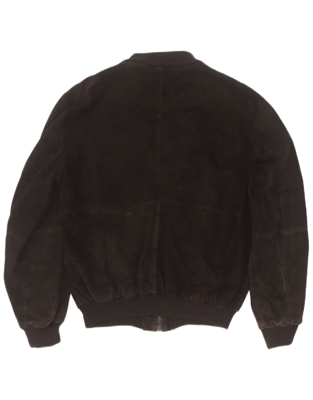 Vintage muška bomber jakna od brušene kože IT 46 Mala crna kožna