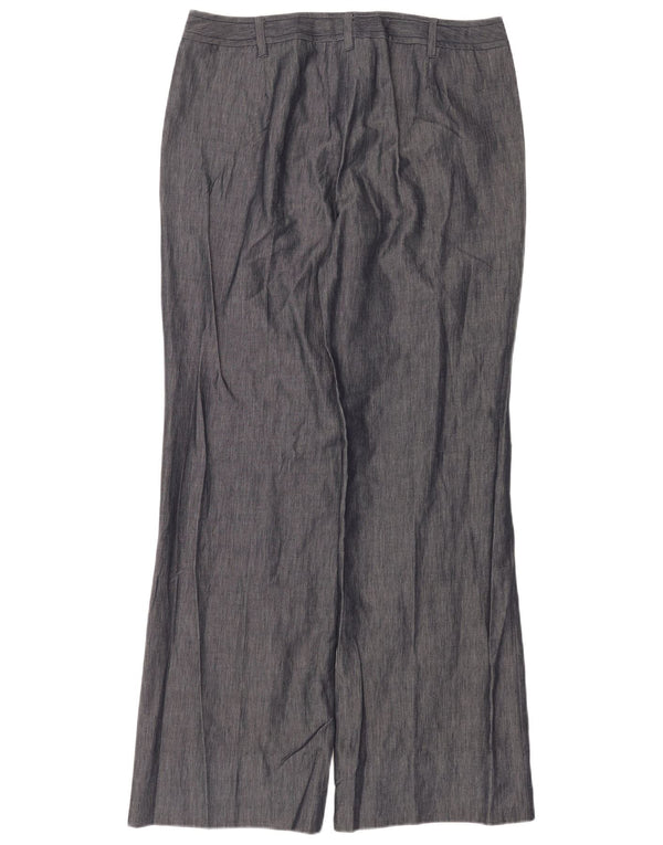 Max & Co. Ženske ležerne hlače Bootcut UK 14 Large W34 L34 Mornarsko plava