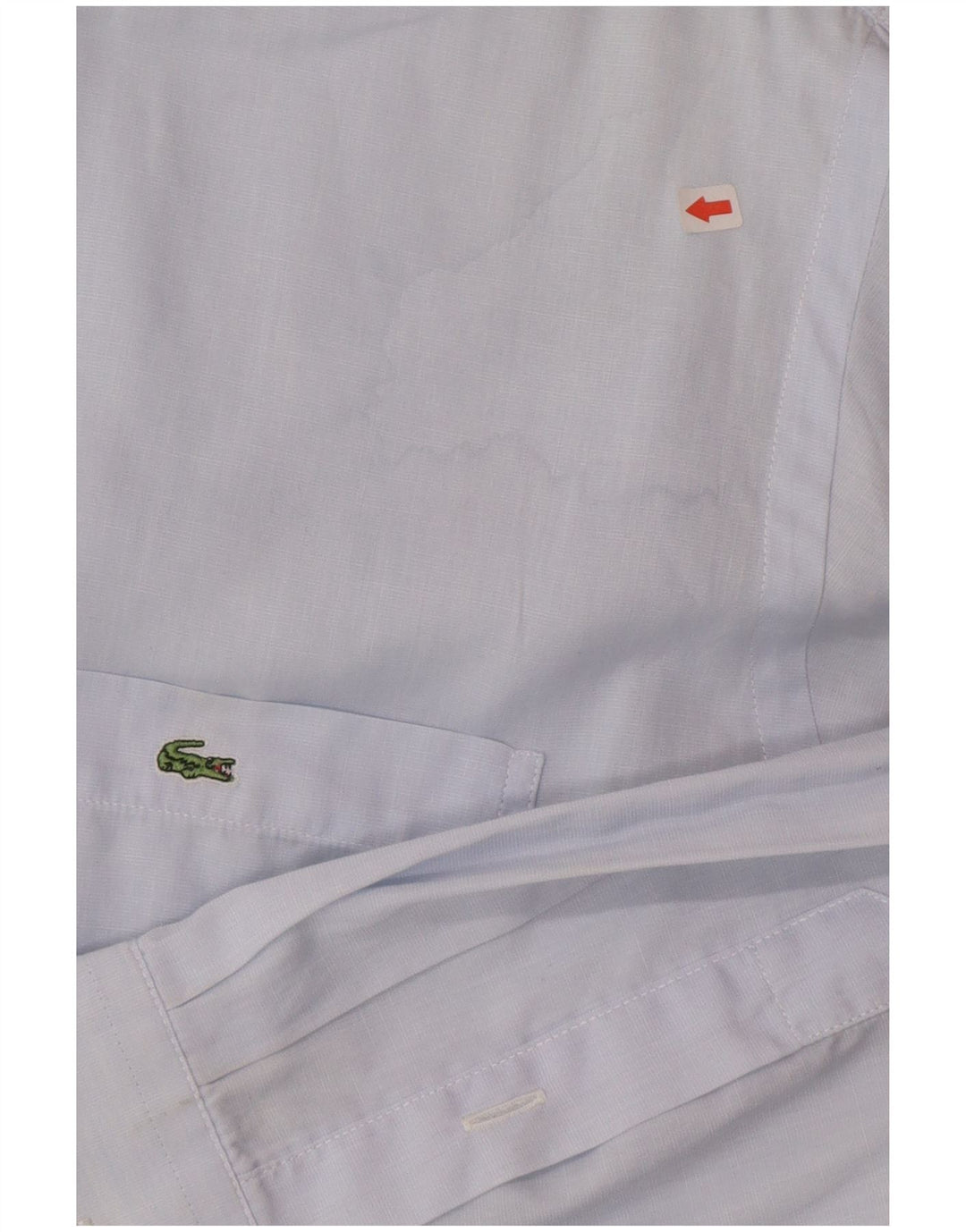 Lacoste muška košulja veličina 42 velika plava pamuk