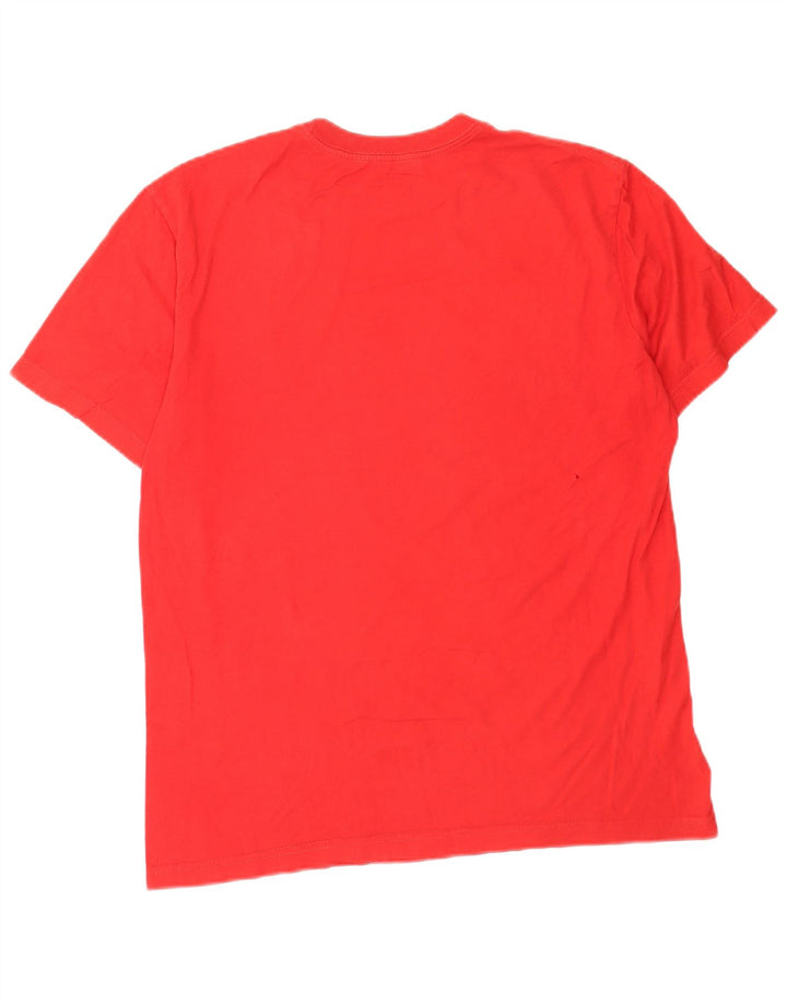 Nike Muška majica kratkih rukava Regular Fit Graphic T-Shirt srednje crvene boje