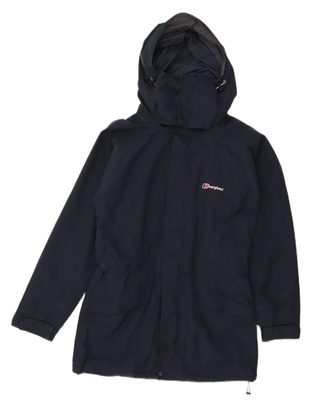 Berghaus ženska kišna jakna s kapuljačom UK 8 Mala tamnoplava poliester