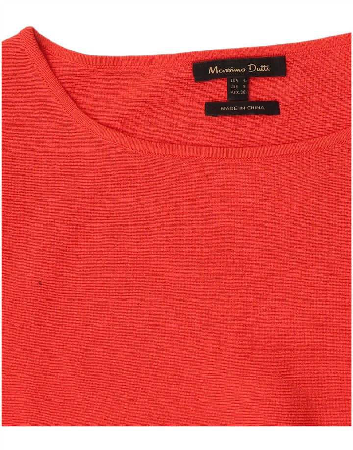 Massimo Dutti Ženska bluza Top UK 10 Small Red