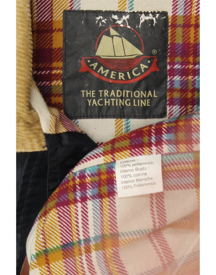 AMERICA Ženska odjeća za jahte Duffle Jakna UK 18 XL mornarsko plava poliamid