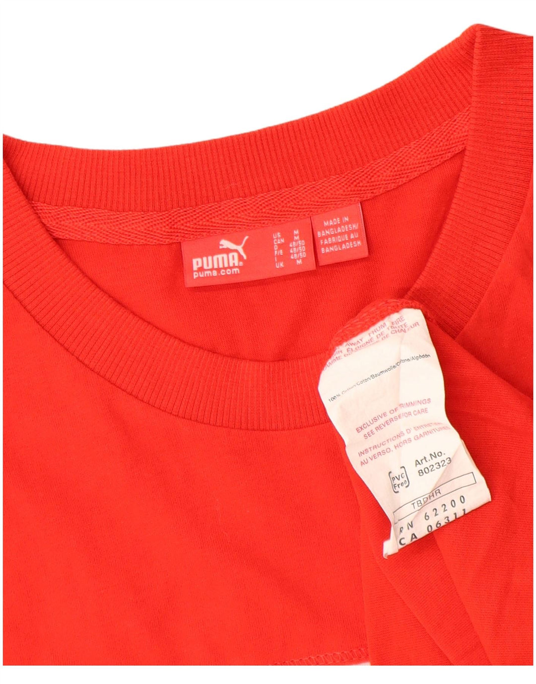 Puma muški gornji dio prsluka s grafičkim motivima, srednje crvene boje, pamuk