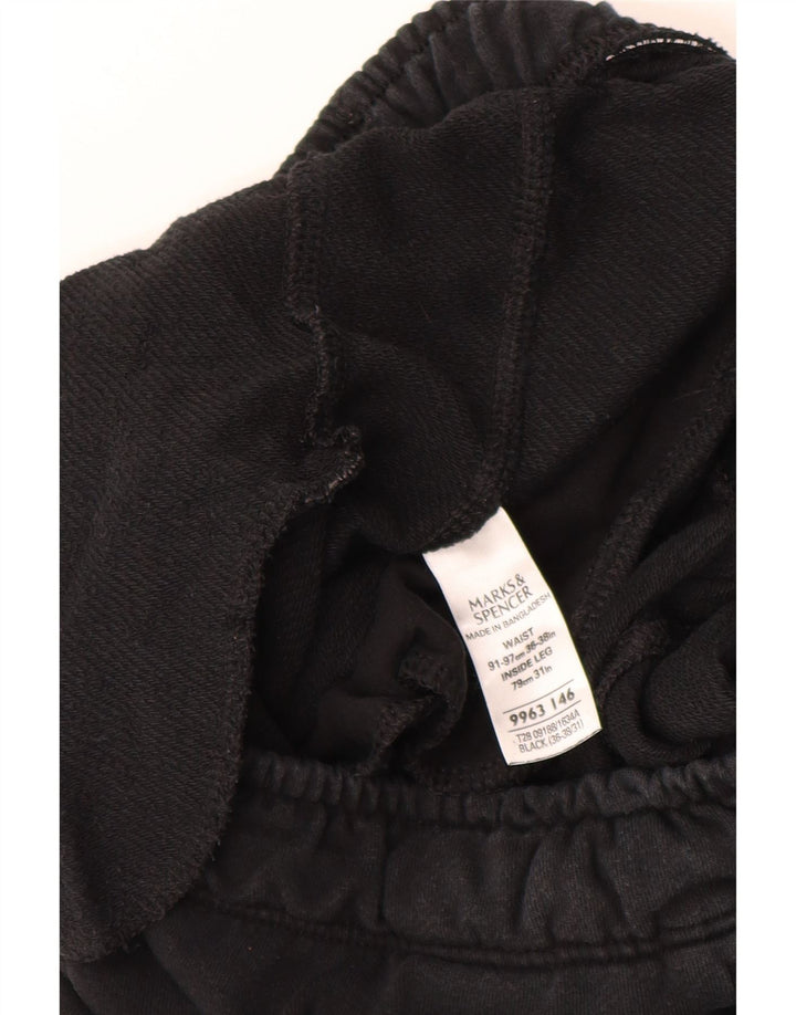 Marks & Spencer muške trenirke XL crne pamučne hlače