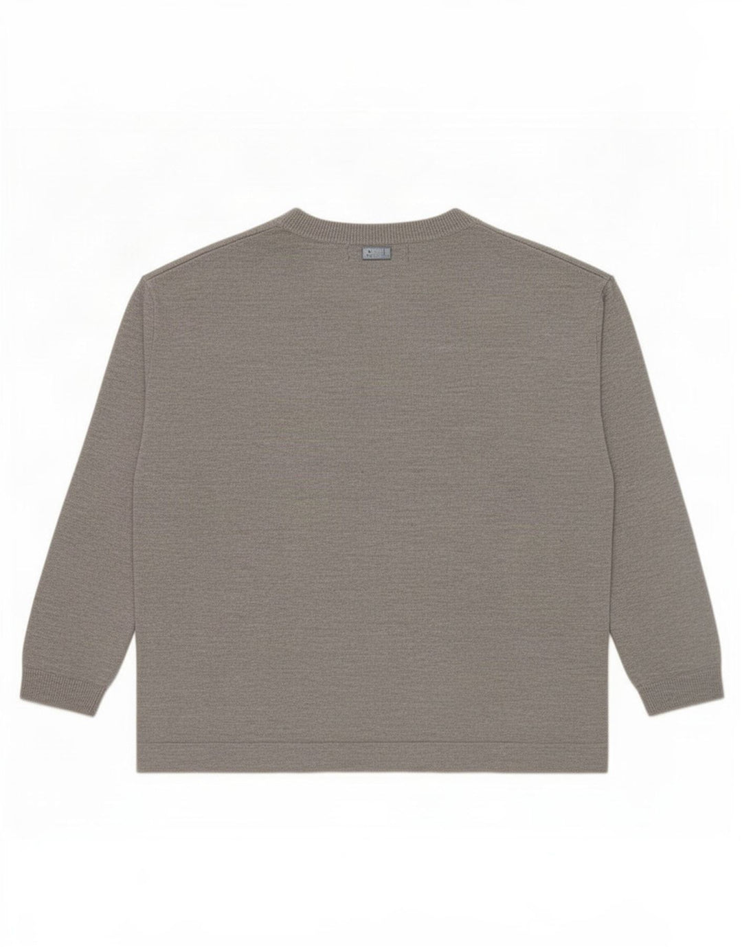 Marks & Spencer ženski veliki džemper s V-izrezom UK 10 Small Gray