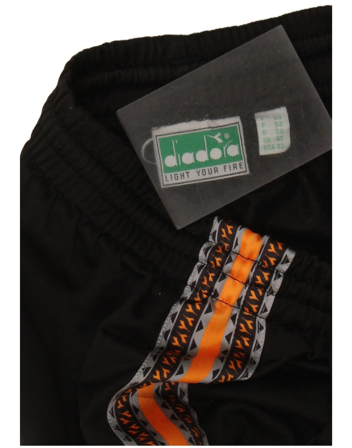 DIADORA Muške hlače za trenirku UK 40 srednje crne boje