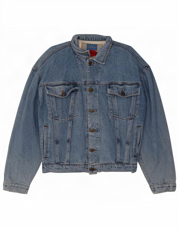 POP 84 Muška traper jakna UK 40 Large Blue