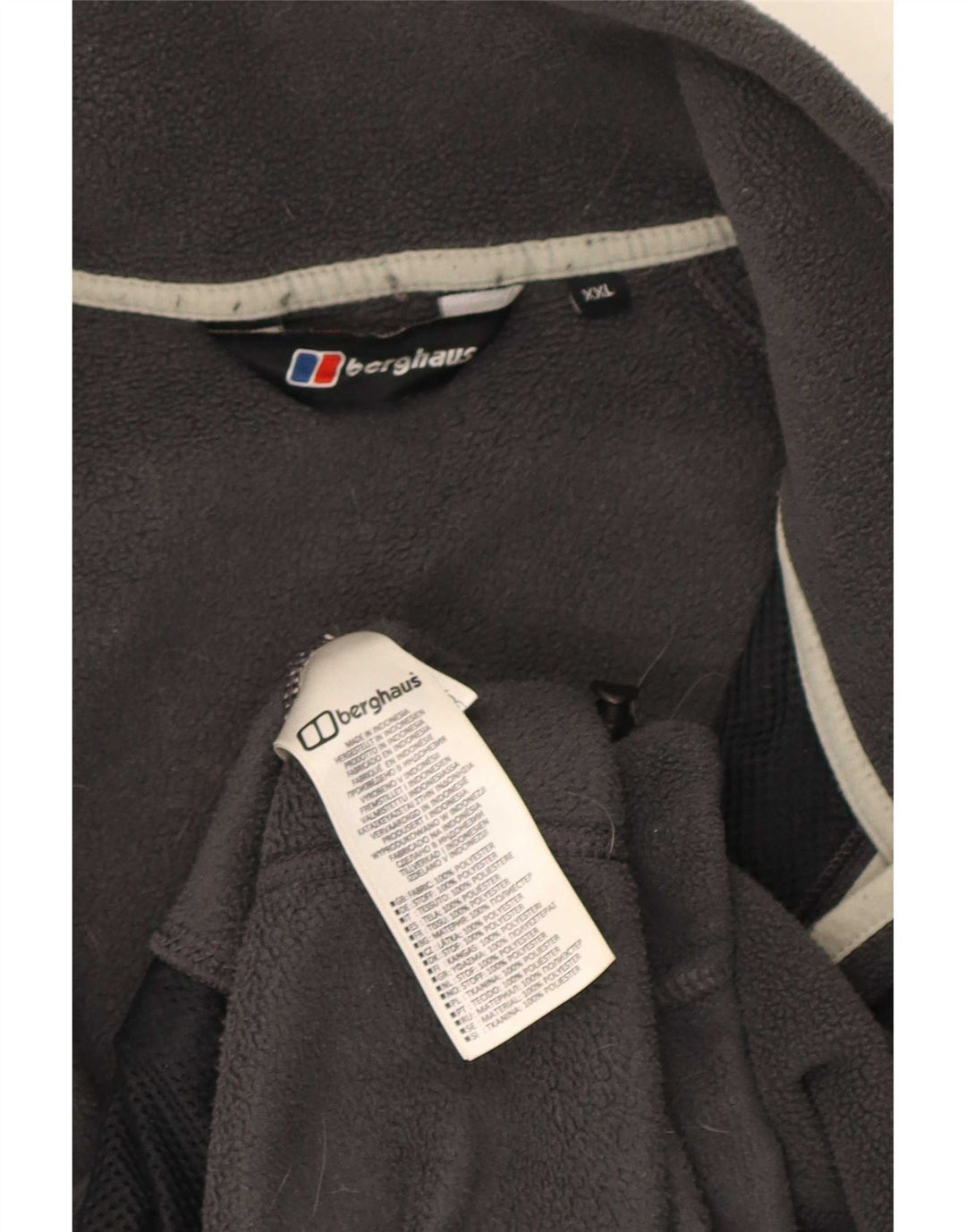 Berghaus muška jakna od flisa UK 44 2XL sivi poliester