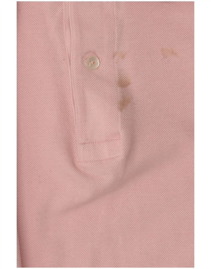 Lacoste muška polo majica veličine 4 srednje ružičasti pamuk