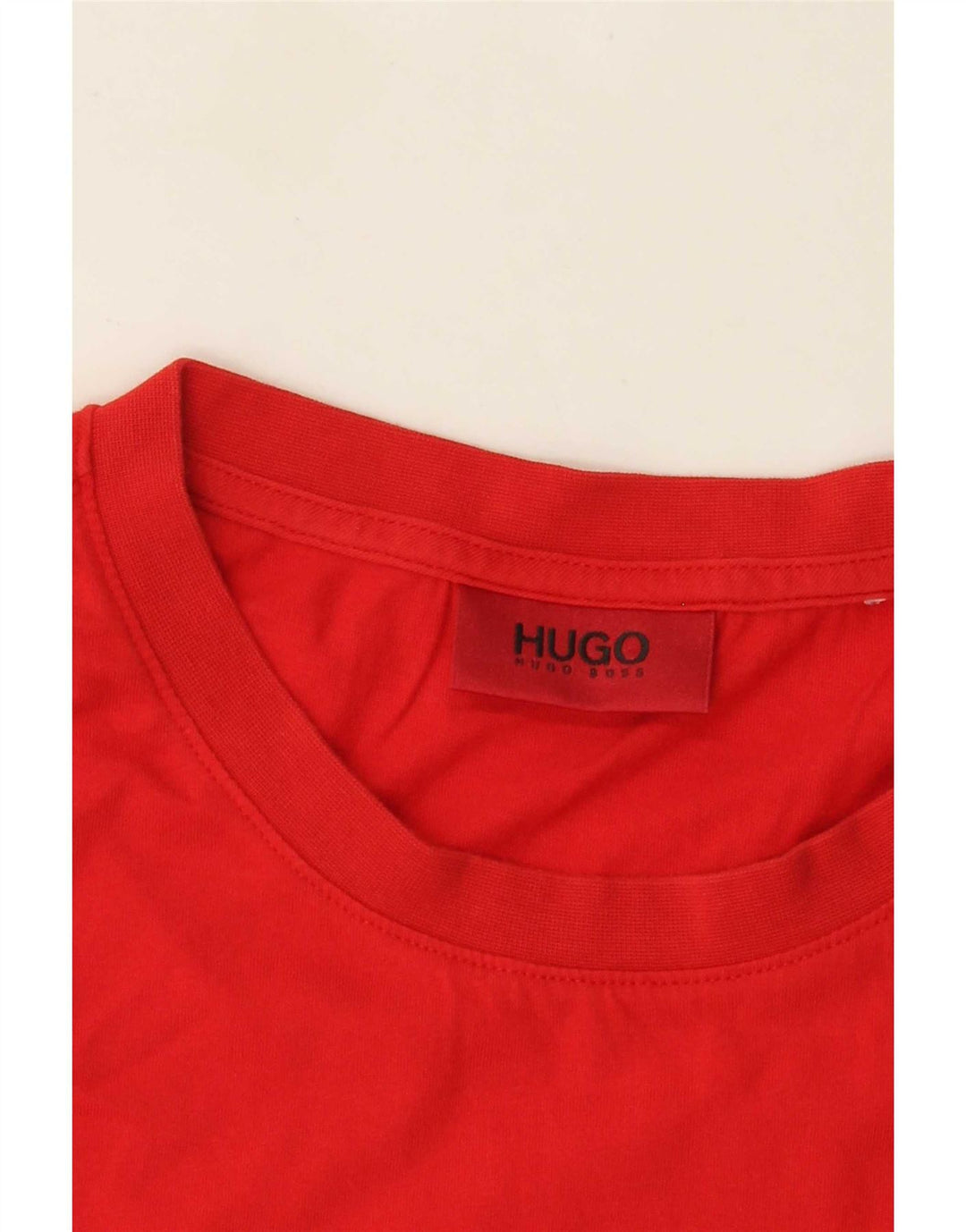 Hugo Boss muška majica s grafičkim motivima, mala crvena