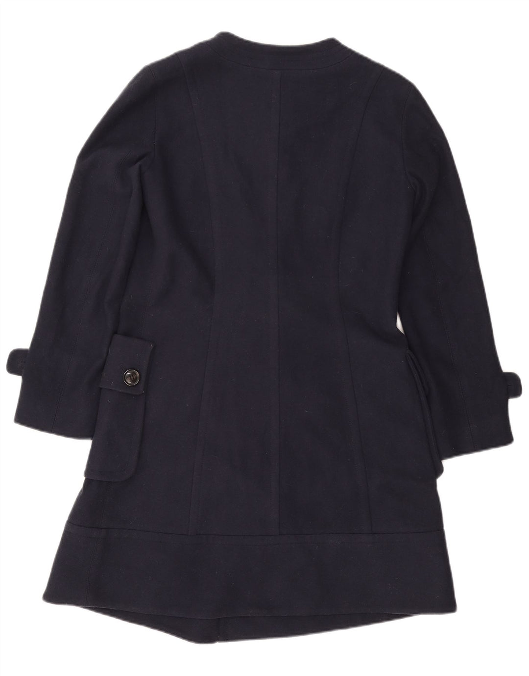 MARLBORO CLASSICS ženski duffle kaput EU 42 veliki tamnoplavi poliester