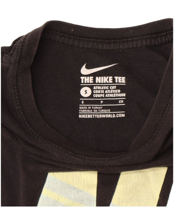 NIKE Muška majica s kratkim rukavima atletskog kroja, mala crna