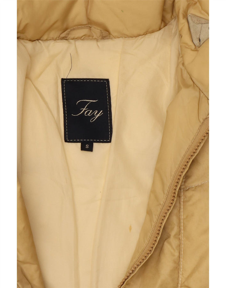 Fay ženska podstavljena jakna UK 10 Small Beige