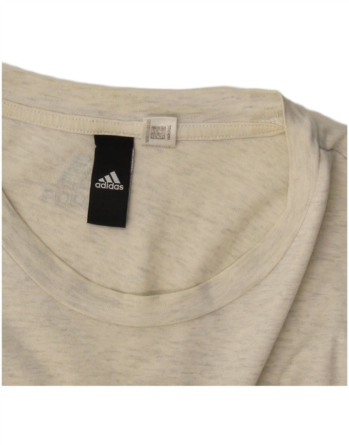 Adidas majica kratkih rukava s grafičkim motivima UK 12 srednje siva