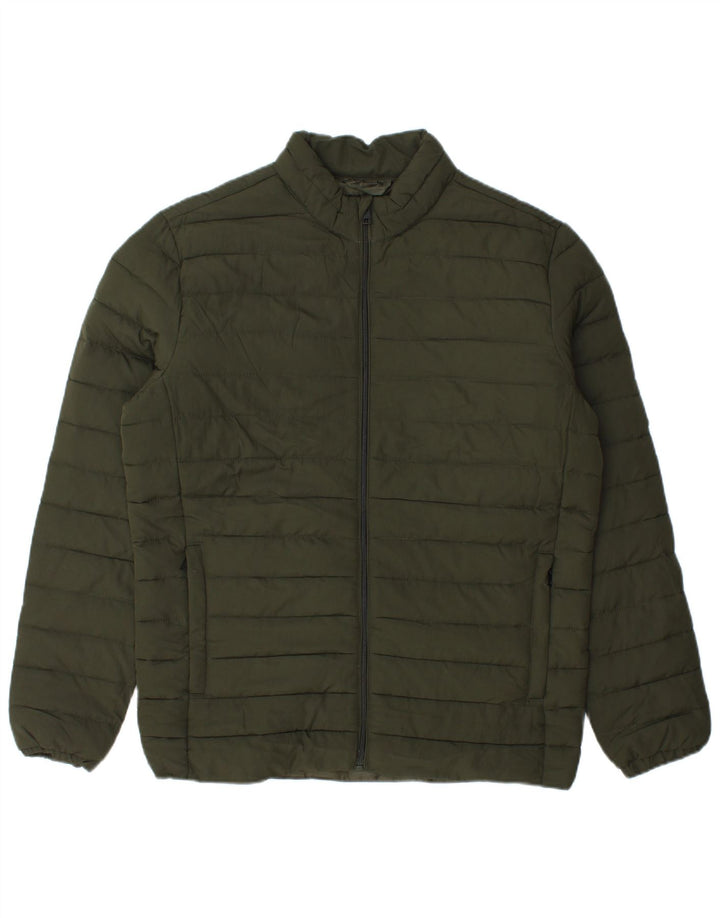 Jack & Jones muška podstavljena jakna UK 38 Srednje zelena
