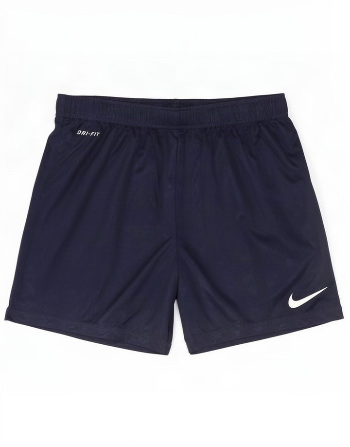Nike Dri Fit sportske kratke hlače srednje tamnoplave boje od poliestera