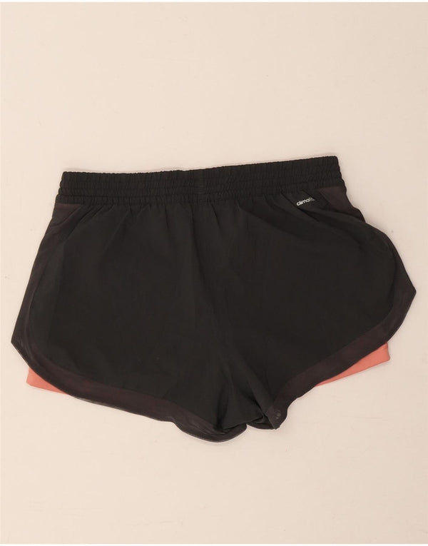Adidas ženske sportske kratke hlače Climalite UK 8/10 male crne boje