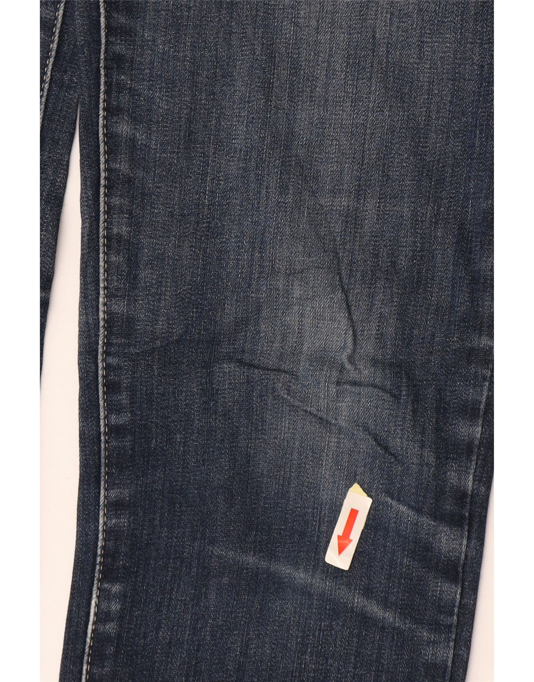 LEVI'S ženske demi curve uske traperice W27 L32 tamnoplavi pamuk