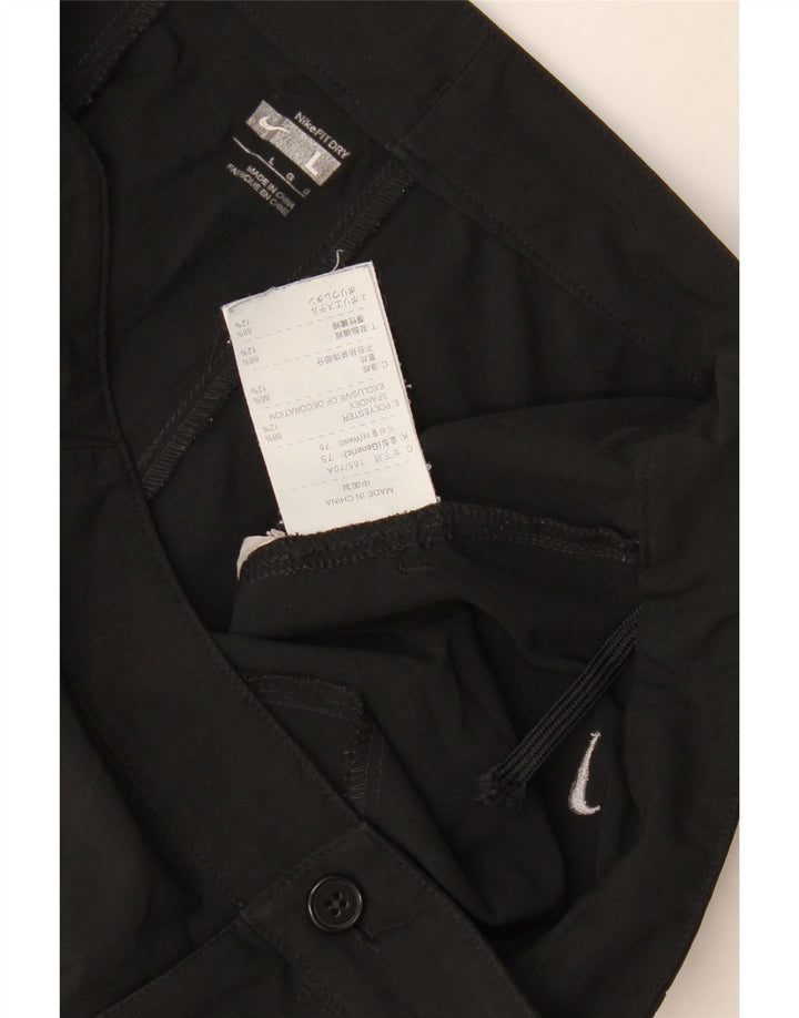 Nike Ženske ležerne kratke hlače Large W32 crni poliester