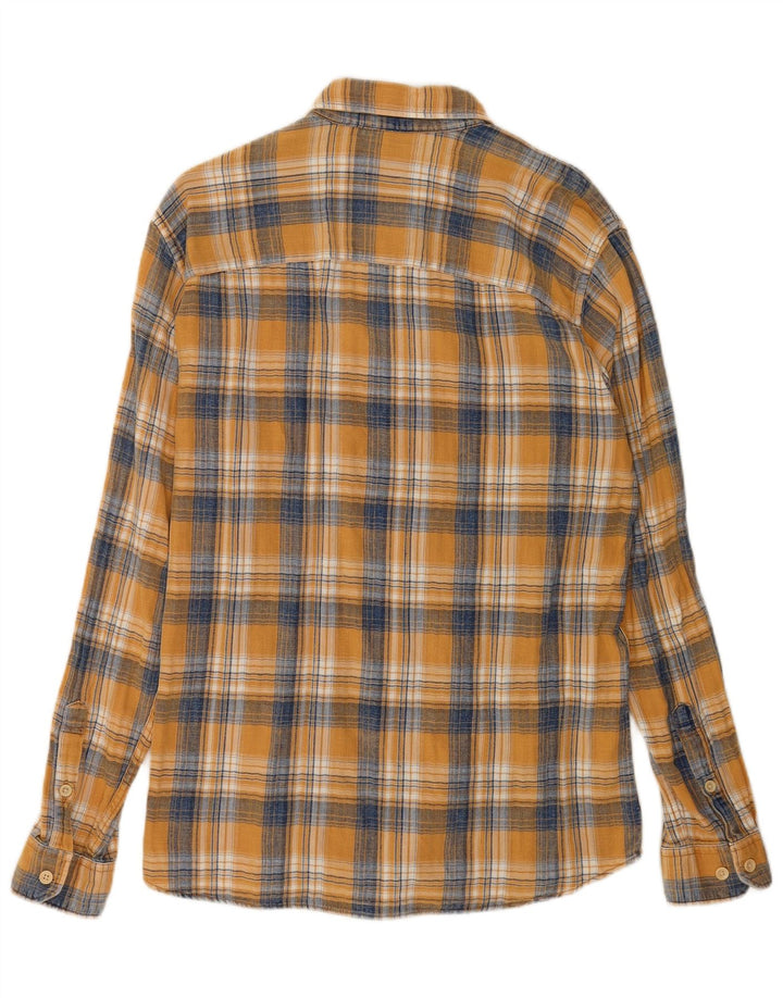 Jack & Jones muška flanelska košulja, veliki žuti karirani pamuk