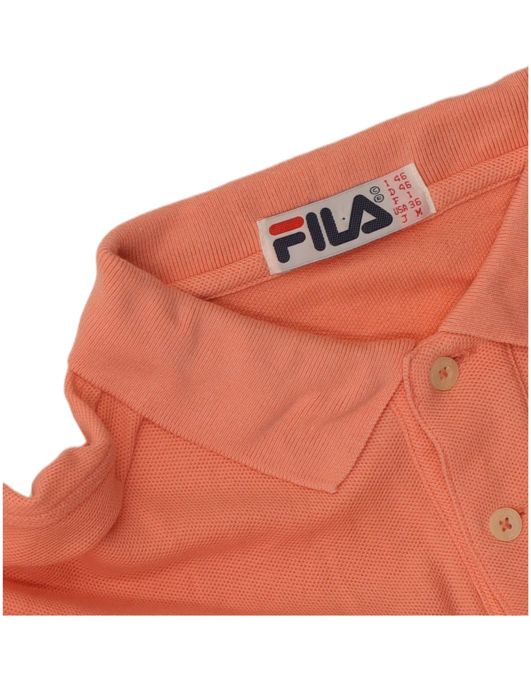 Fila muška polo majica dugih rukava IT 46 mala narančasta