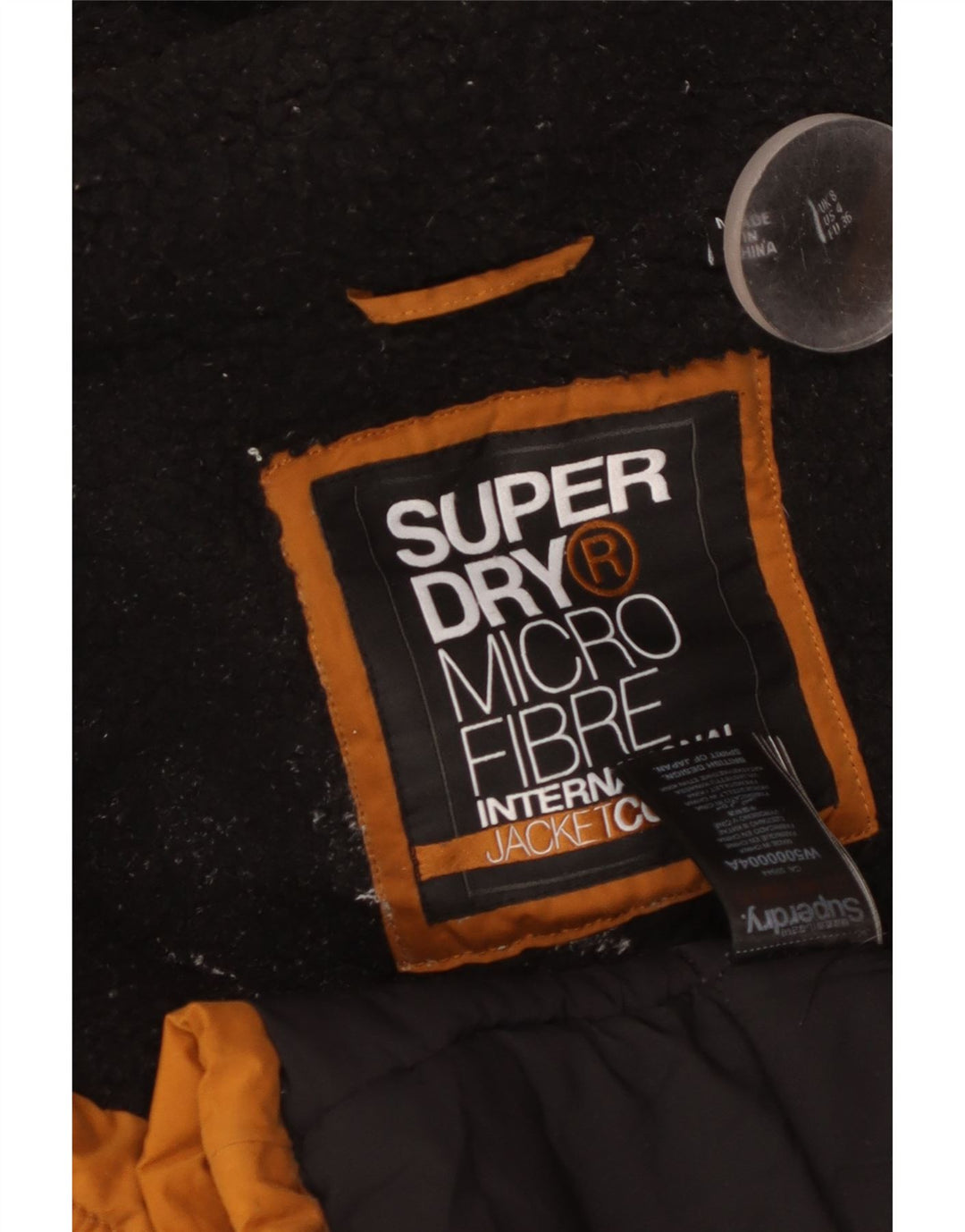 SUPERDRY ženska vjetrovka s kapuljačom UK 8 mali narančasti poliester