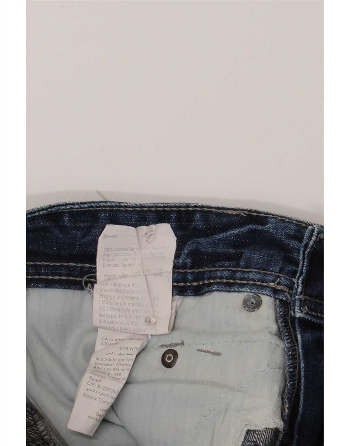 Jack & Jones muške kratke traper hlače srednje veličine W32, plavi pamuk