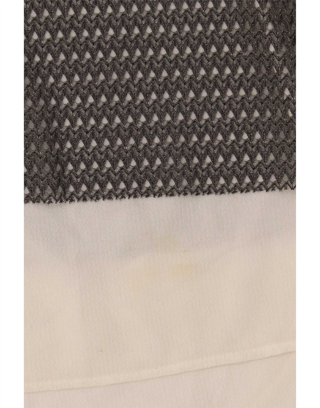 Zara ženska prozirna majica bez rukava UK 16 Large Gray Colourblock