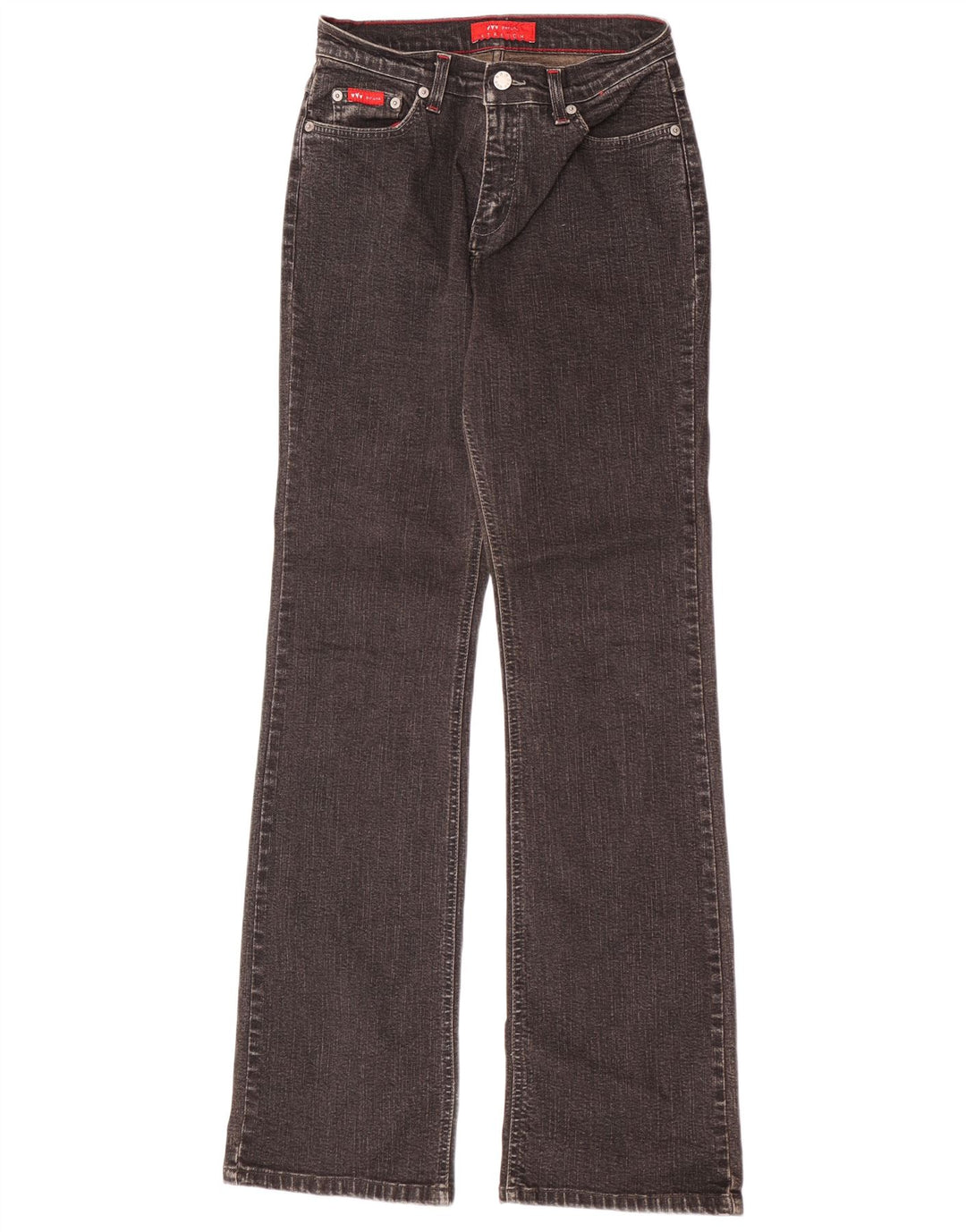 Marks & Spencer ženske traperice Per Una Bootcut UK 8 male W26 L32 sivi pamuk