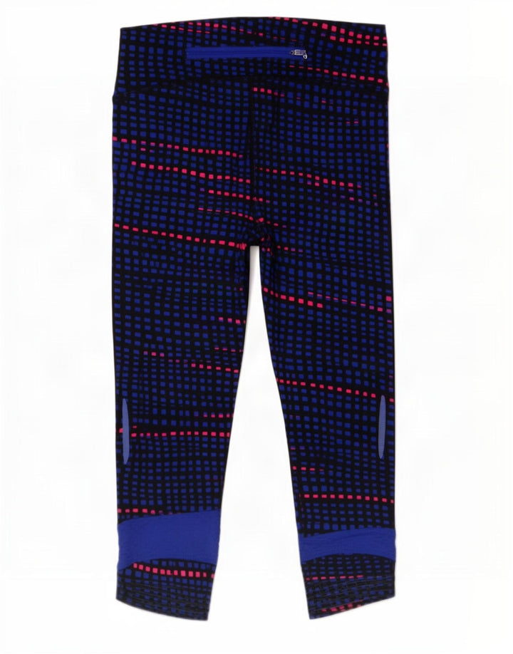 Under Armour ženske Capri tajice UK 12 srednje plave pruge