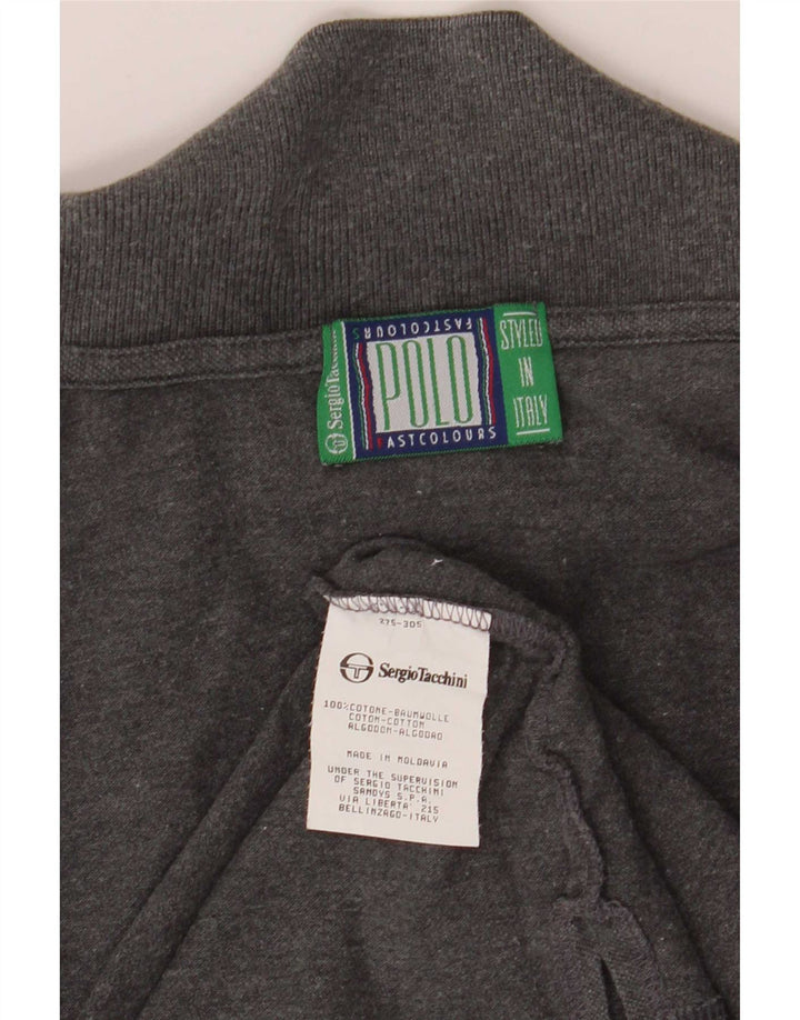 Sergio Tacchini muška polo majica velika siva pamučna