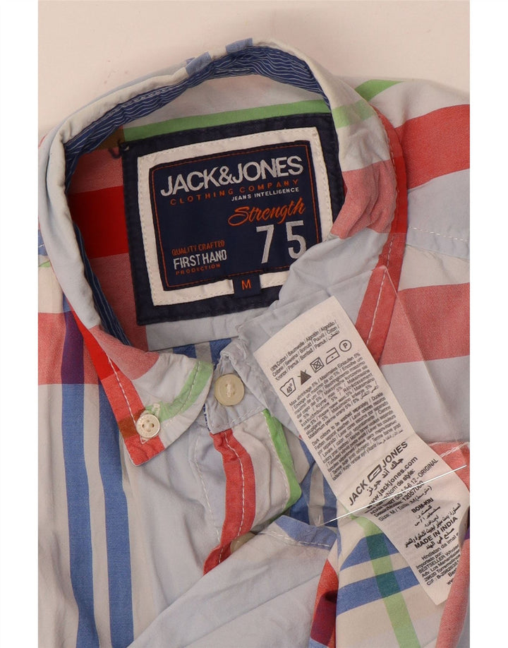 Jack & Jones muška košulja kratkih rukava srednje plave boje