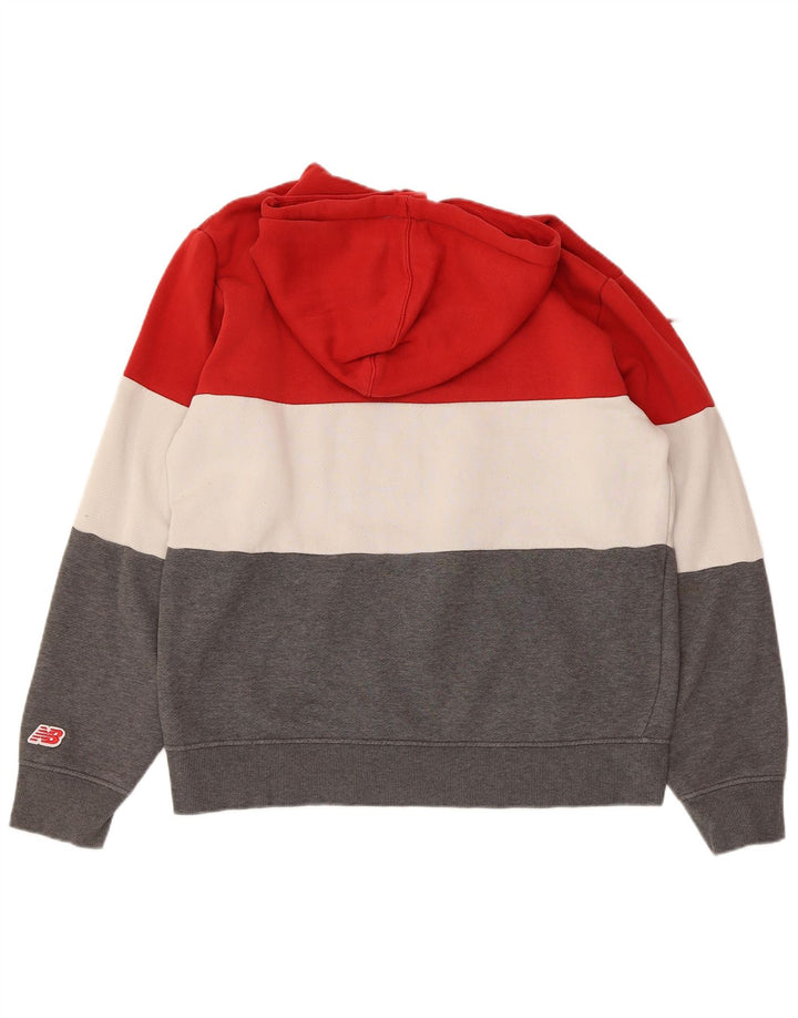 NEW BALANCE Muška majica s kapuljačom s kapuljačom, veliki raznobojni blok